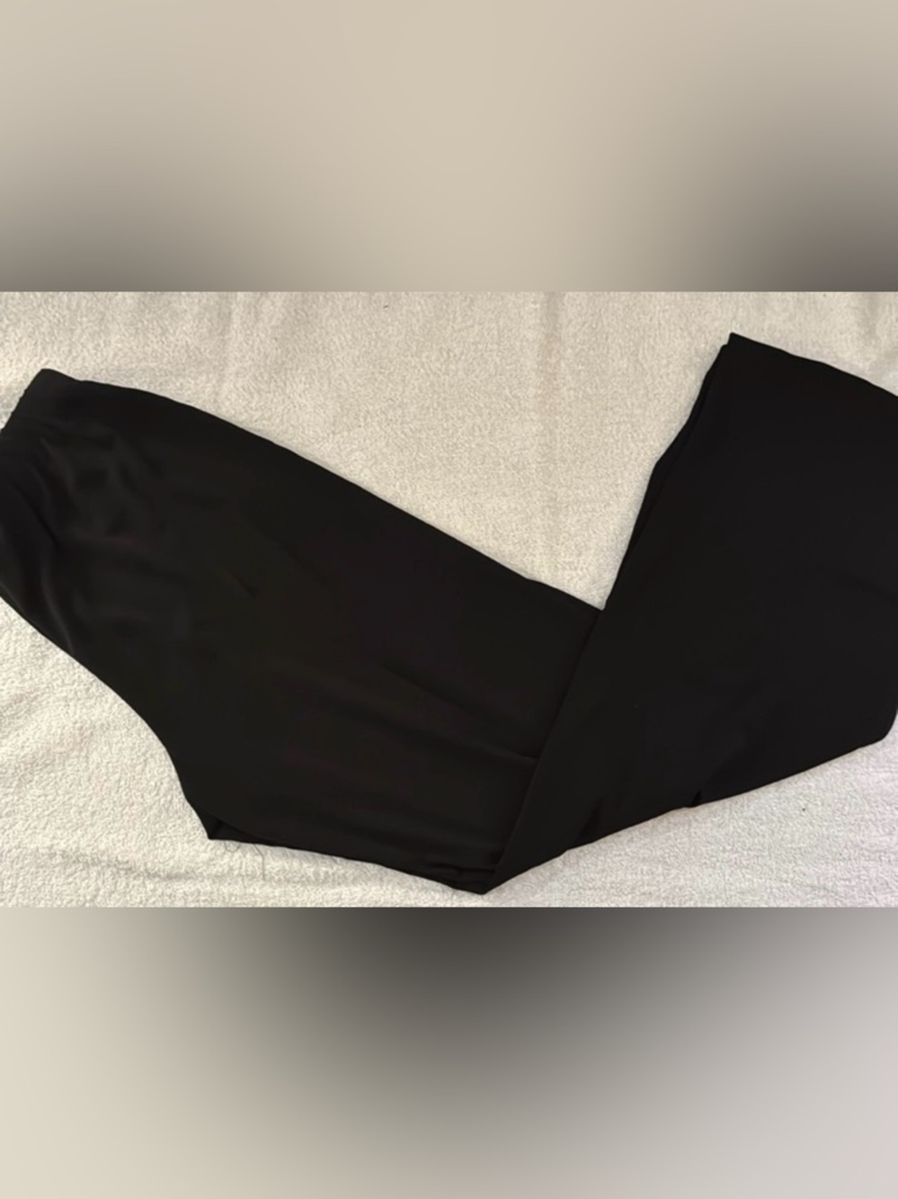 NWT Elementz Petite Basic Core Stretch Pants Elastic Waist Wide Leg Capsule Cozy